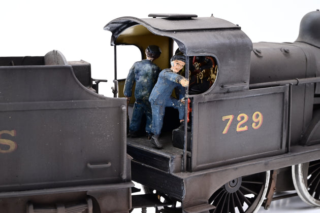 Kit Built 7mm O Gauge LMS Black 4-4-0 Class 3P No.729