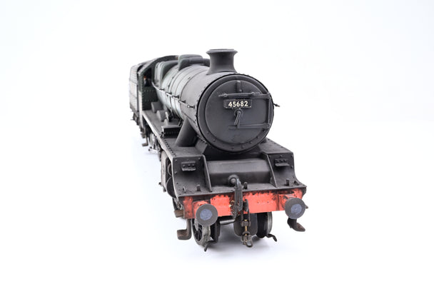 Kit Built 7mm O Gauge BR Green Early Emblem Jubilee Class No.45682 'Trafalgar' - DCC Fitted