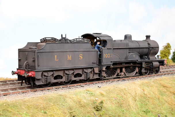 Kit Built 7mm O Gauge LMS Black 4-4-0 Compound 4P '1037'