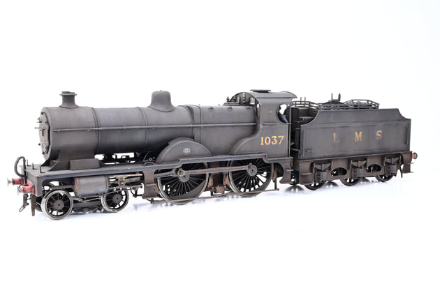 Kit Built 7mm O Gauge LMS Black 4-4-0 Compound 4P '1037'