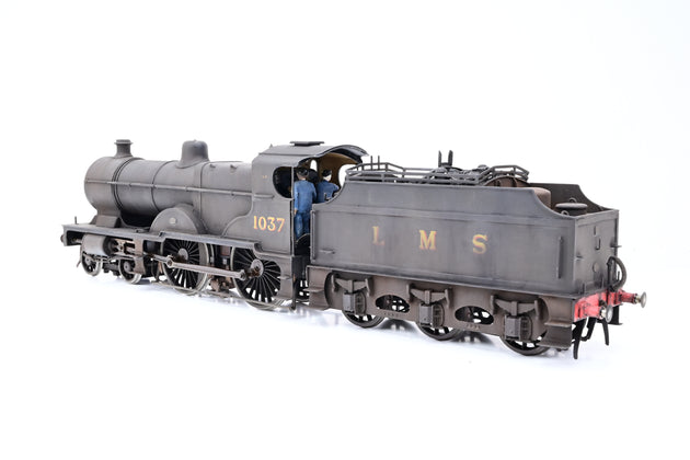 Kit Built 7mm O Gauge LMS Black 4-4-0 Compound 4P '1037'