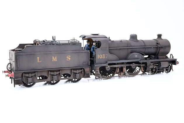 Kit Built 7mm O Gauge LMS Black 4-4-0 Compound 4P '1037'