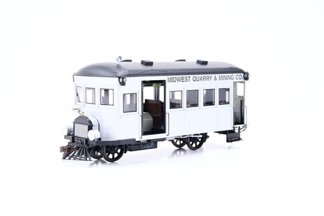 Spectrum ON30 28461 Railbus & Trailer Midwest Quarry & Mining w/DCC/DC