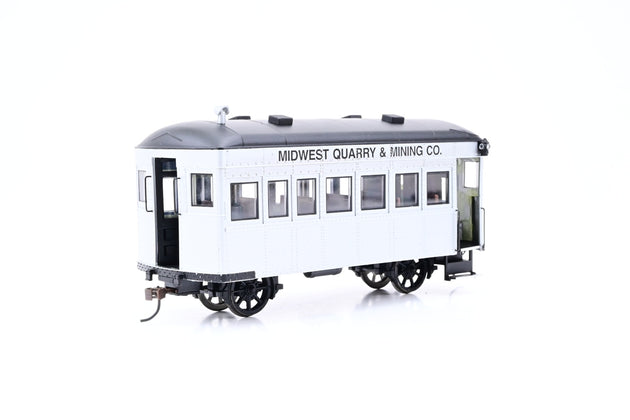 Spectrum ON30 28461 Railbus & Trailer Midwest Quarry & Mining w/DCC/DC