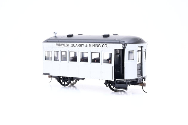Spectrum ON30 28461 Railbus & Trailer Midwest Quarry & Mining w/DCC/DC