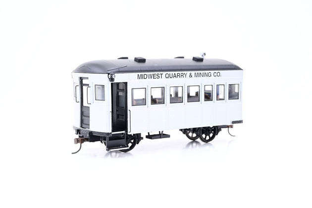 Spectrum ON30 28461 Railbus & Trailer Midwest Quarry & Mining w/DCC/DC