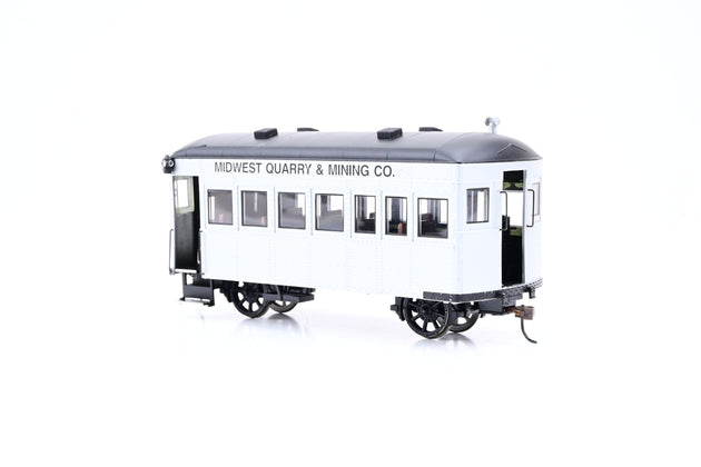 Spectrum ON30 28461 Railbus & Trailer Midwest Quarry & Mining w/DCC/DC