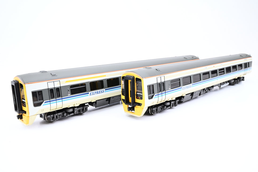 Bachmann OO Gauge 31-501 Class 158 DMU 2 Car Unit Scot Rail No.158702
