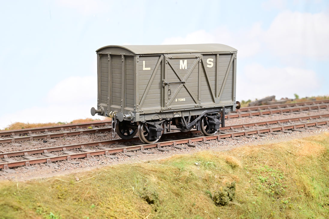 Kit Built 7mm O Gauge LMS 8 Ton Van - Boxed