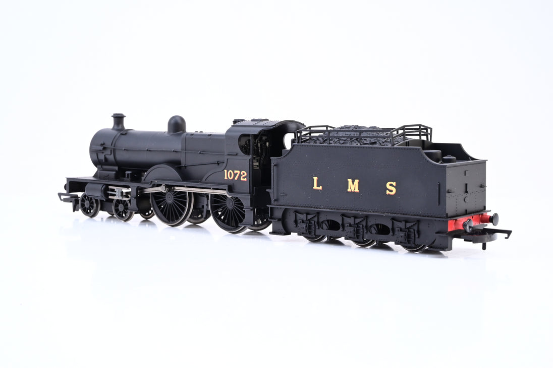 Hornby OO Gauge R3276 LMS Black Compound w/ Fowler Tender No.1072 - Ra