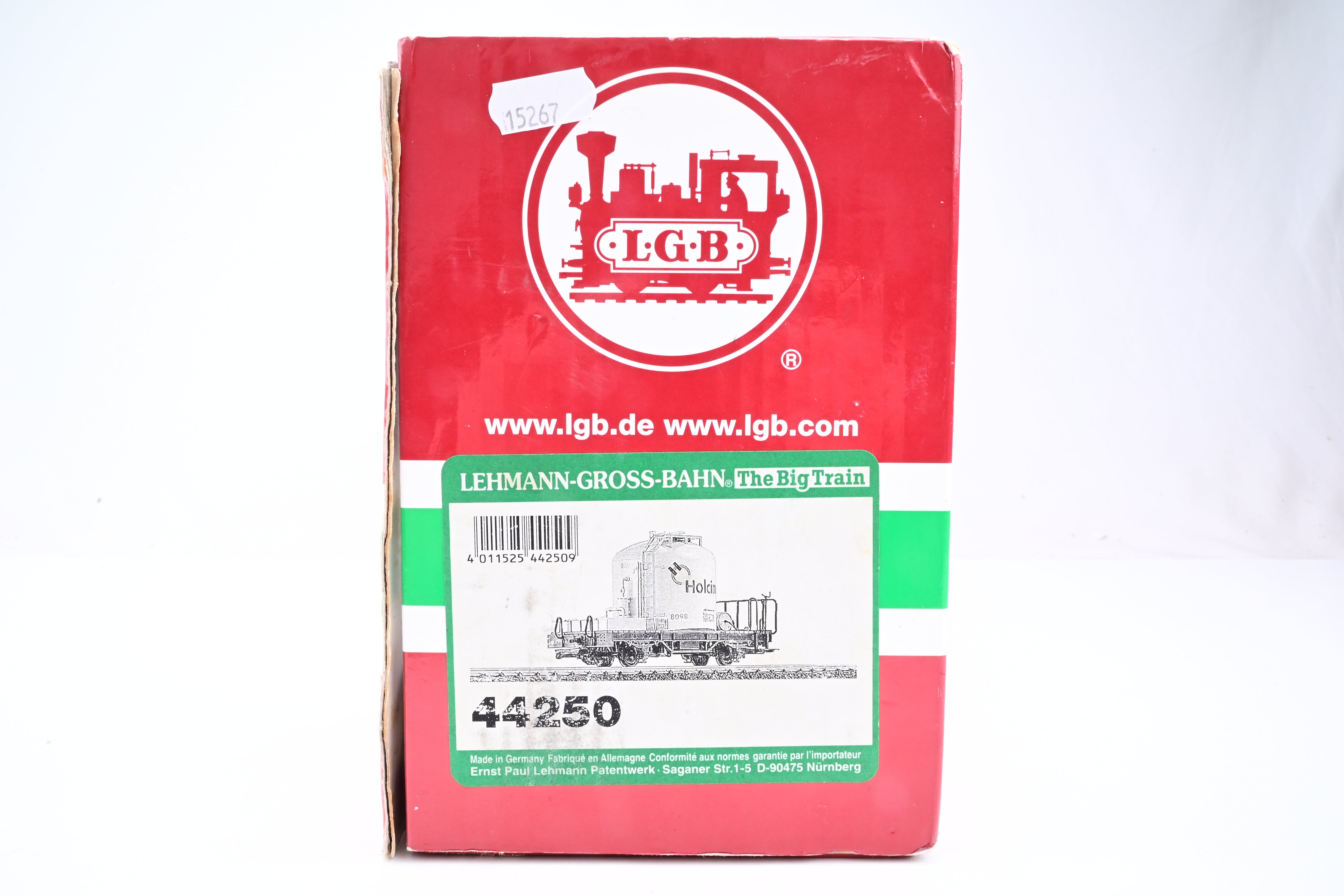 LGB G Gauge 44250 Holcim Cement Wagon No.8036 - Boxed