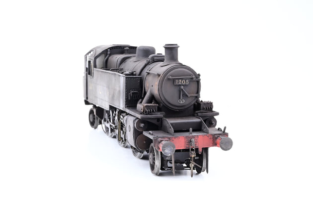 Kit Built 7mm O Gauge LMS Black Ivatt 2MT No.1205 - DCC Fitted, Weathered