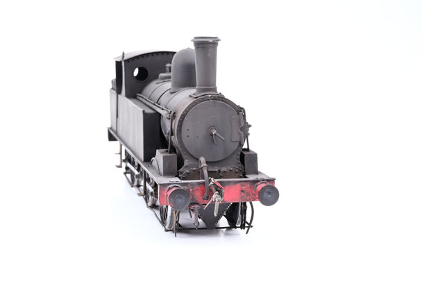 Kit Built 7mm O Gauge LMS Black Coal Tank No.7841 - Tom Foster Weathered - DCC Fitted