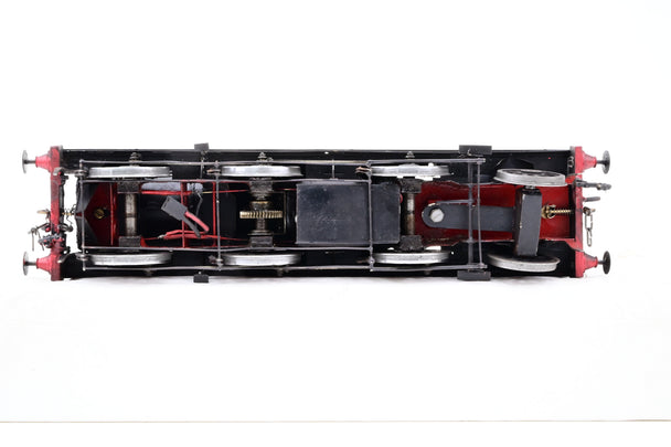 Kit Built 7mm O Gauge LMS Black Coal Tank No.7841 - Tom Foster Weathered - DCC Fitted