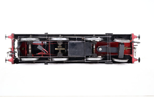 Kit Built 7mm O Gauge LMS Black Coal Tank No.7841 - Tom Foster Weathered - DCC Fitted