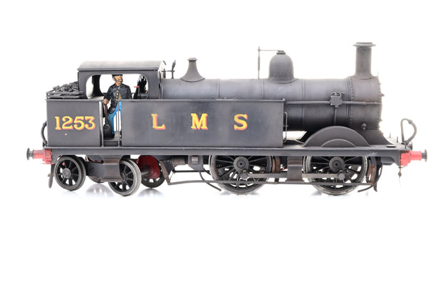 Kit Built 7mm O Gauge LMS Black Midland 1P No.1253 - DCC Fitted