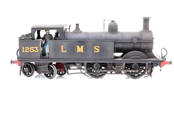 Kit Built 7mm O Gauge LMS Black Midland 1P No.1253 - DCC Fitted