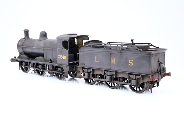 Kit Built 7mm O Gauge LMS Black Class 3F No.3248 - DCC Fitted