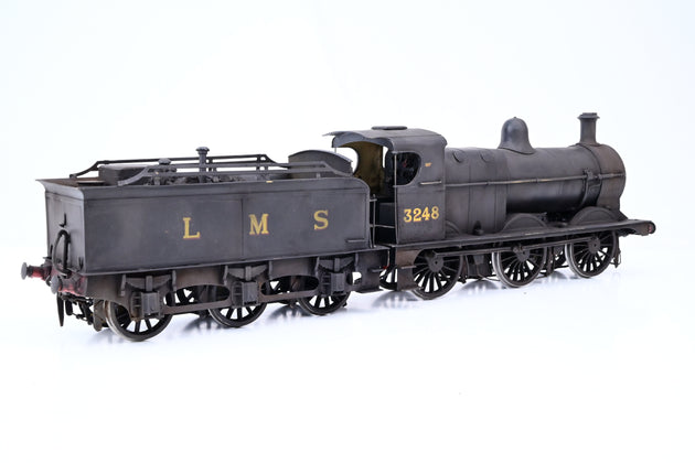 Kit Built 7mm O Gauge LMS Black Class 3F No.3248 - DCC Fitted