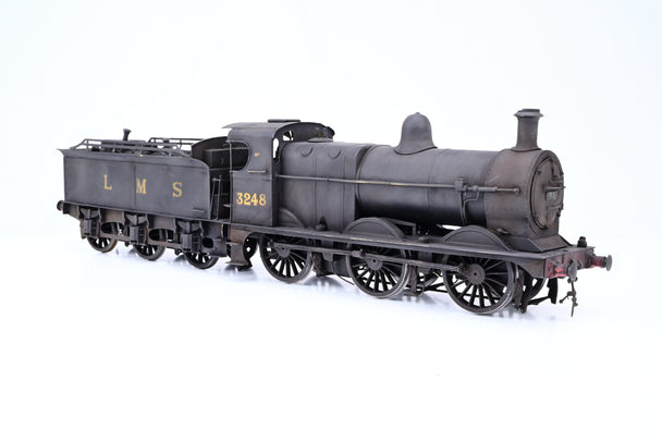 Kit Built 7mm O Gauge LMS Black Class 3F No.3248 - DCC Fitted