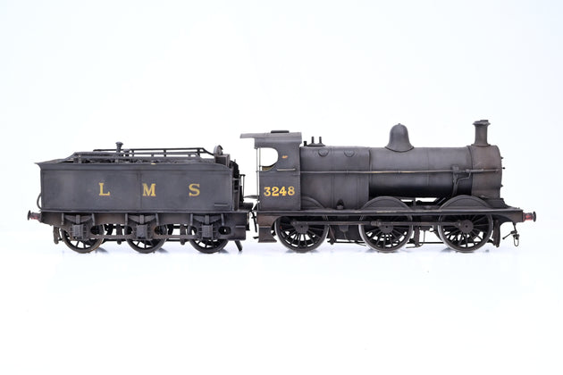 Kit Built 7mm O Gauge LMS Black Class 3F No.3248 - DCC Fitted