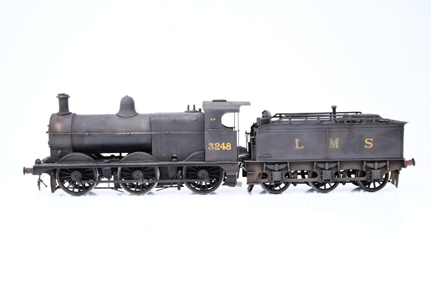 Kit Built 7mm O Gauge LMS Black Class 3F No.3248 - DCC Fitted