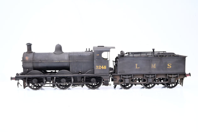 Kit Built 7mm O Gauge LMS Black Class 3F No.3248 - DCC Fitted
