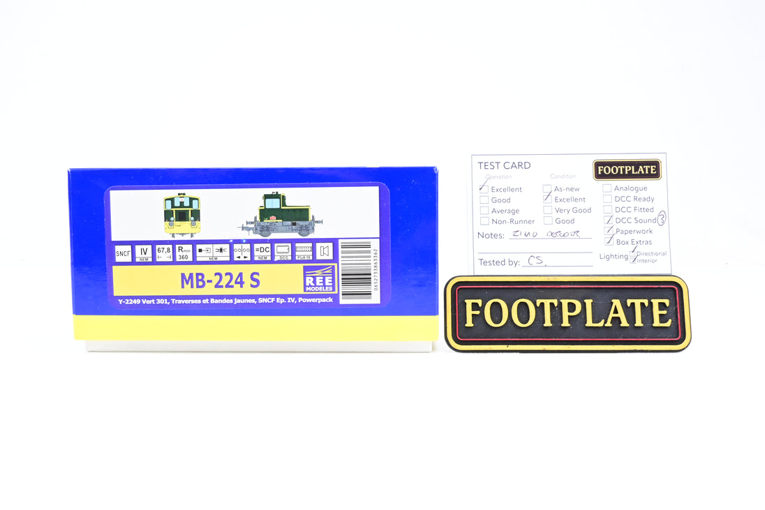 KIT HUET HO PLAT BOGIES SNCF Ssy 413721 En Laiton – Monté Duperbe (AMF87 / HAXO)
