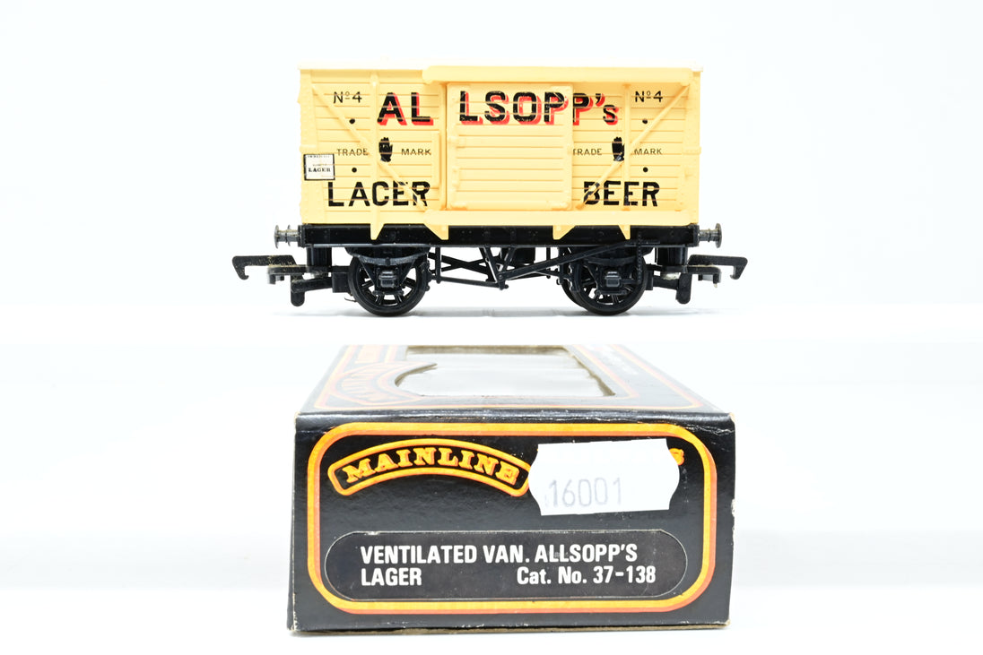 Mainline Railways OO Gauge 37-138 Ventilated Van 'Allsop's Lager' No.4