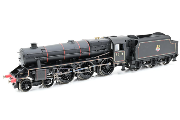 Hornby OO Gauge R3385TTS BR Black 5 Class 4-6-0 Early Crest No.45116 - Boxed
