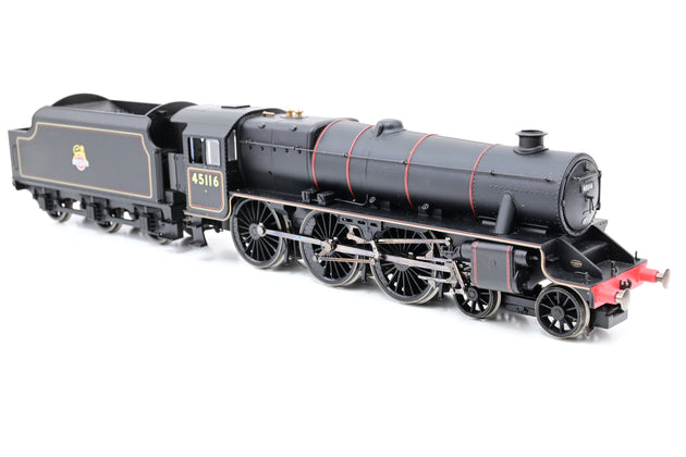 Hornby OO Gauge R3385TTS BR Black 5 Class 4-6-0 Early Crest No.45116 - Boxed