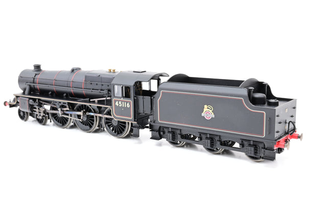 Hornby OO Gauge R3385TTS BR Black 5 Class 4-6-0 Early Crest No.45116 - Boxed