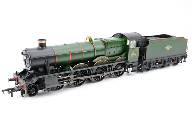 Bachmann OO Gauge 31-782 Modified Hall Class BR Lined Green Late Crest Thirlestaine Hall No.6965 - Boxed