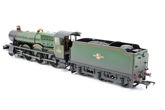 Bachmann OO Gauge 31-782 Modified Hall Class BR Lined Green Late Crest Thirlestaine Hall No.6965 - Boxed