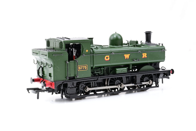 Bachmann OO Gauge 32-215 GWR Green Class 57xx Pannier Tank No.5775 - DCC Fitted, Boxed
