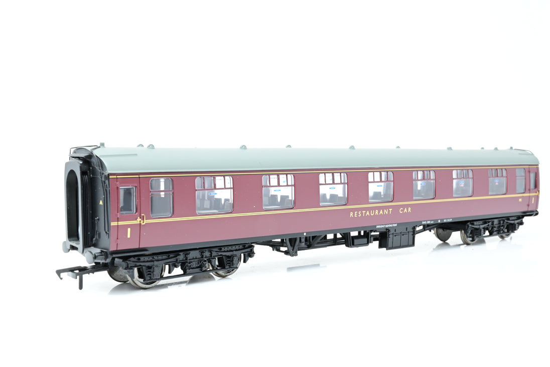 Bachmann OO Gauge BR MK1 RFO Restraurant 1st Open Maroon No.M1 - Boxed