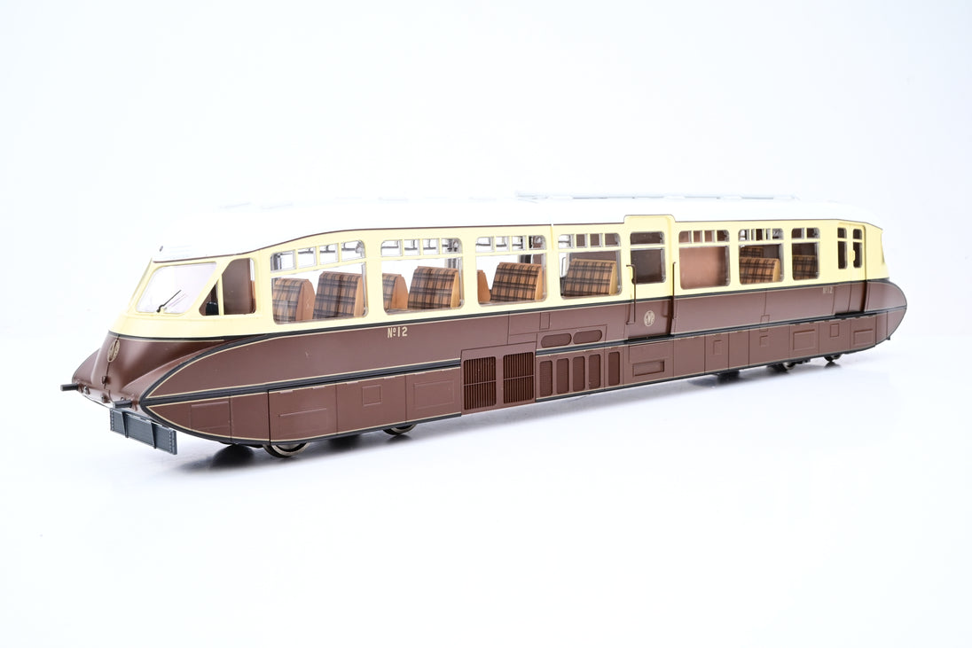Dapol 7mm O Gauge 7D-011-001D GWR Streamlined Railcar No.12 - DCC Fitt