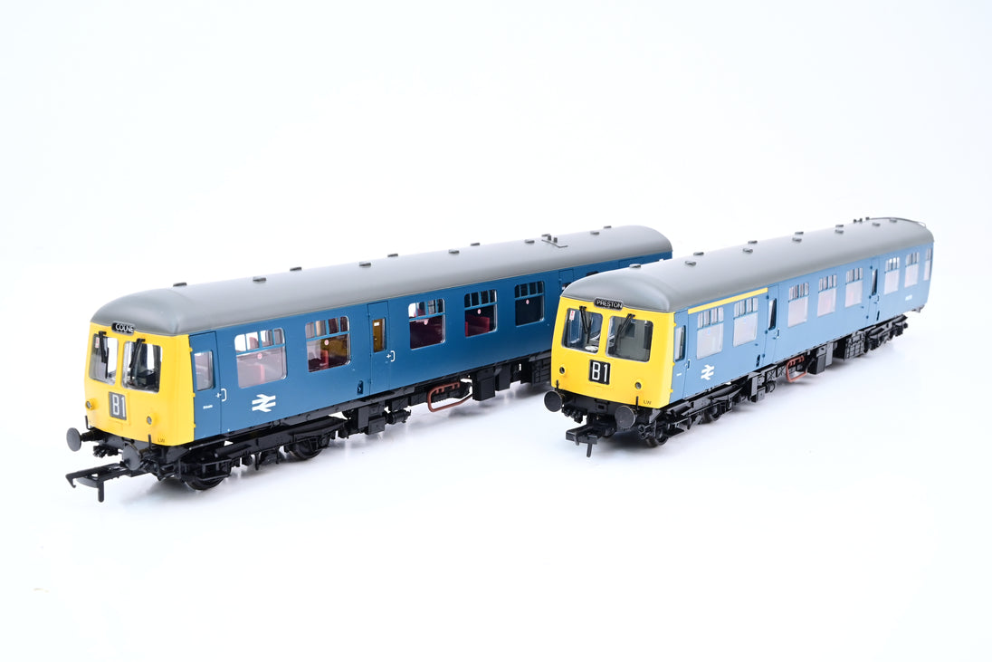 Bachmann OO Gauge 31-535 Class 105 Two Car DMU Power Twin BR Blue, No.