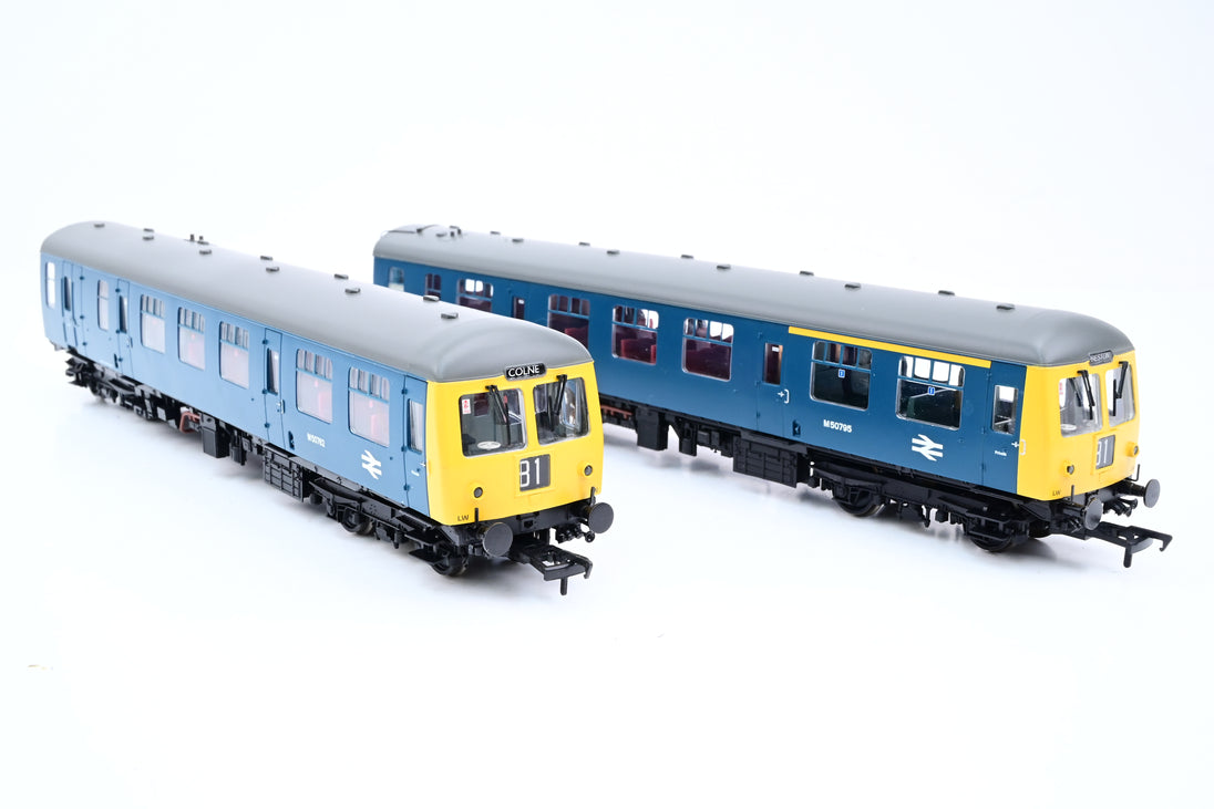 Bachmann OO Gauge 31-535 Class 105 Two Car DMU Power Twin BR Blue, No.