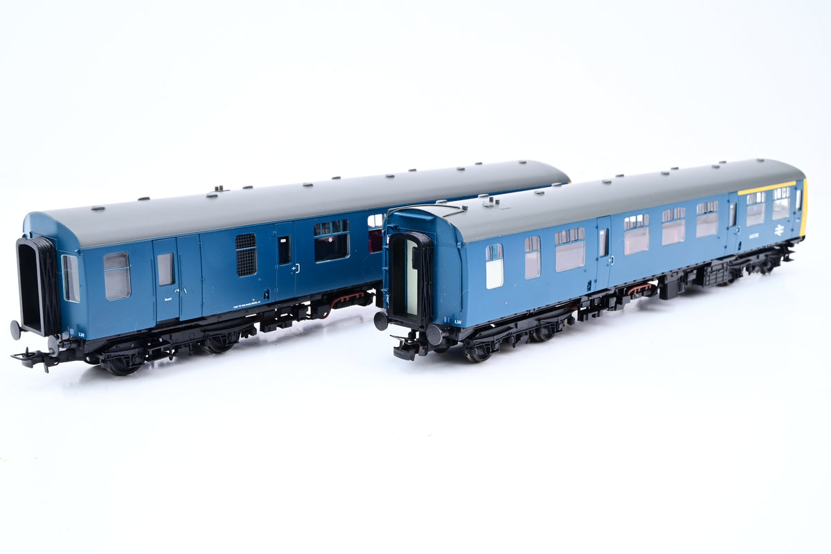 Bachmann OO Gauge 31-535 Class 105 Two Car DMU Power Twin BR Blue, No.