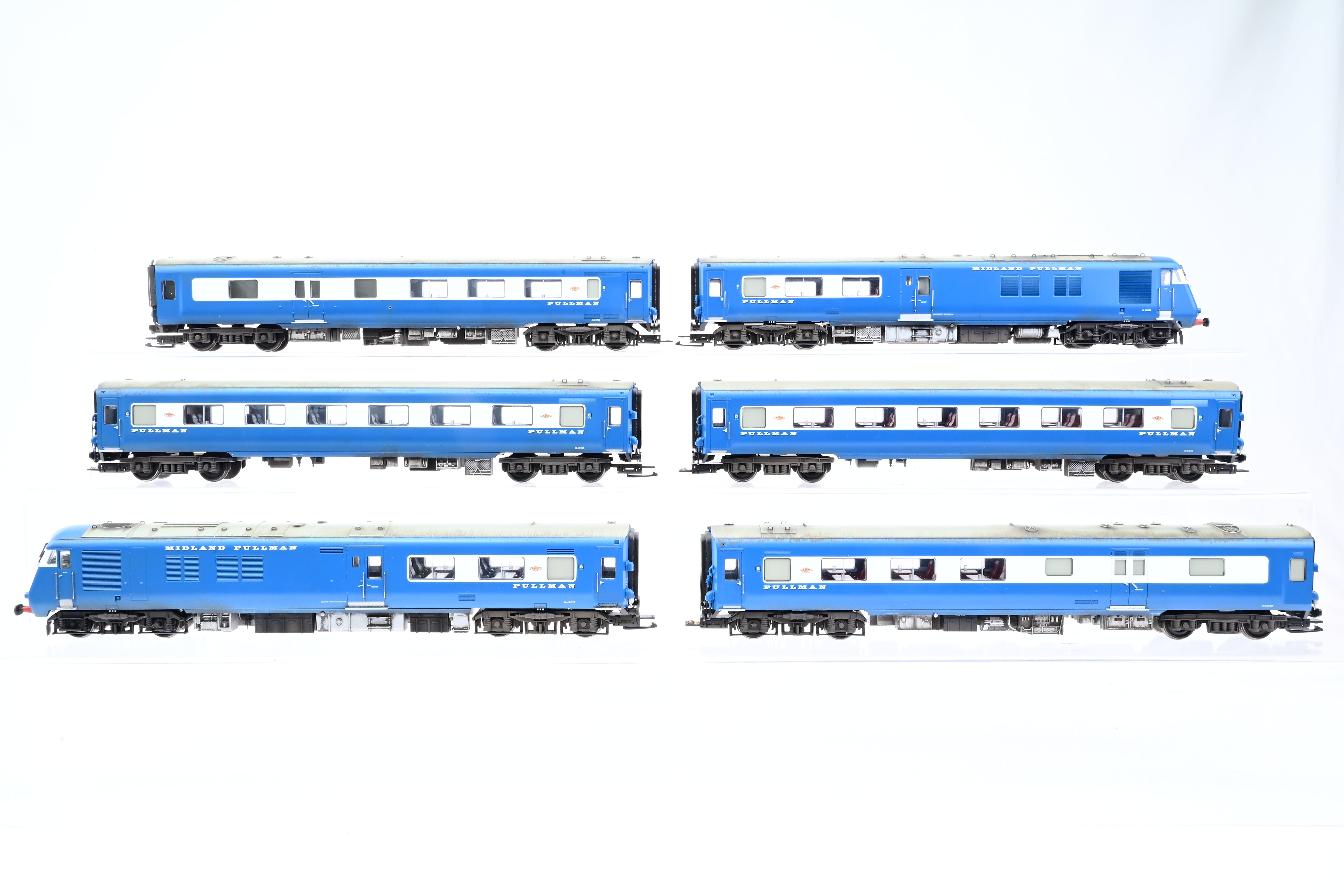 Bachmann OO Gauge 31-255 Nanking Blue Midland Pullman 6-Car Unit - Wea