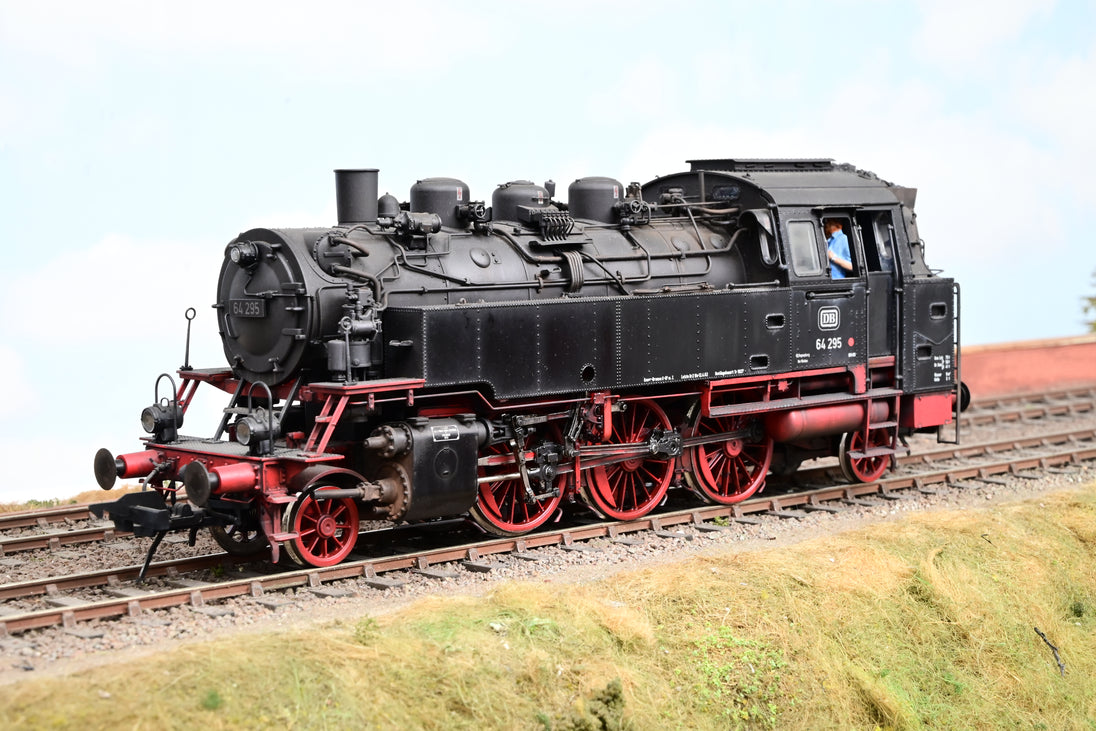 Lenz O Gauge 40230 DB Class 64 Steam Locomotive No.64 295 - DCC Sound