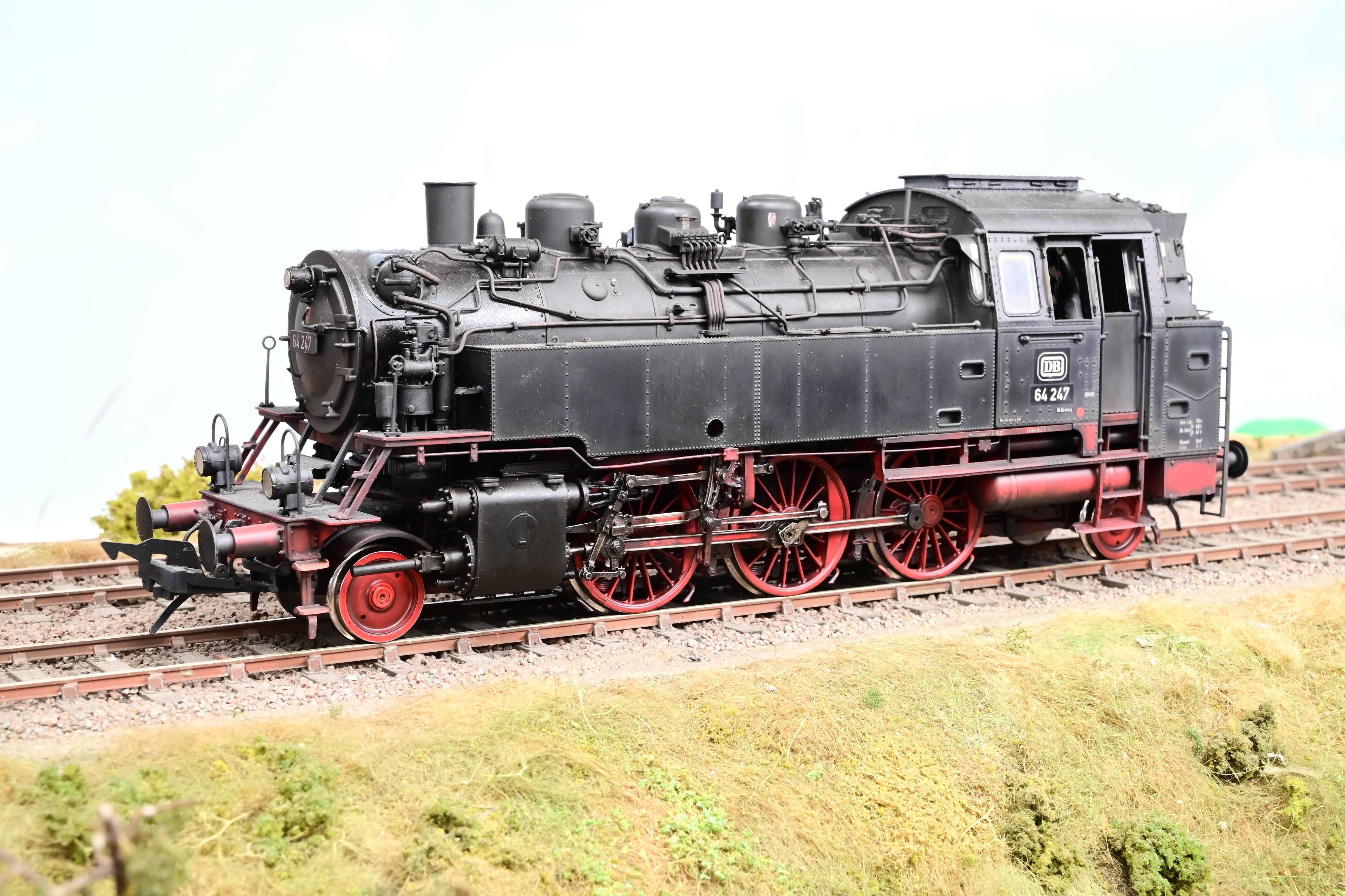 Lenz O Gauge 40230-01 DB Black 2-6-2 Class BR64 Tank No.62 247 - DCC S