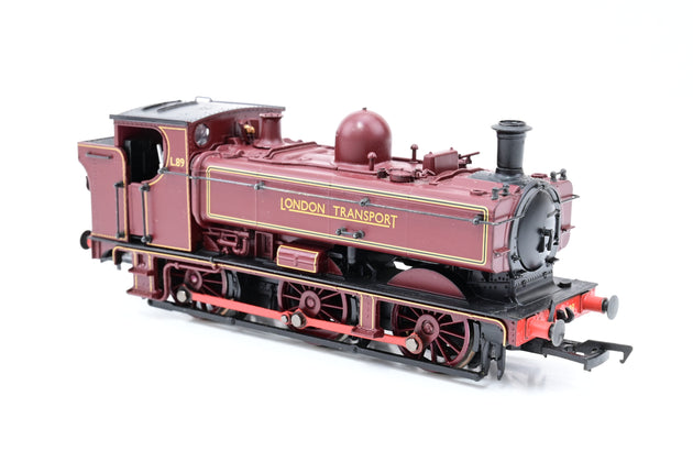 Bachmann OO Gauge 32-217 London Transport Maroon Class 57xx Pannier No.L89 - Boxed