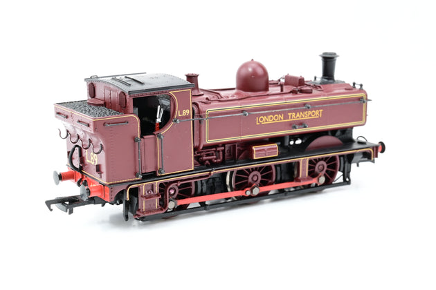 Bachmann OO Gauge 32-217 London Transport Maroon Class 57xx Pannier No.L89 - Boxed