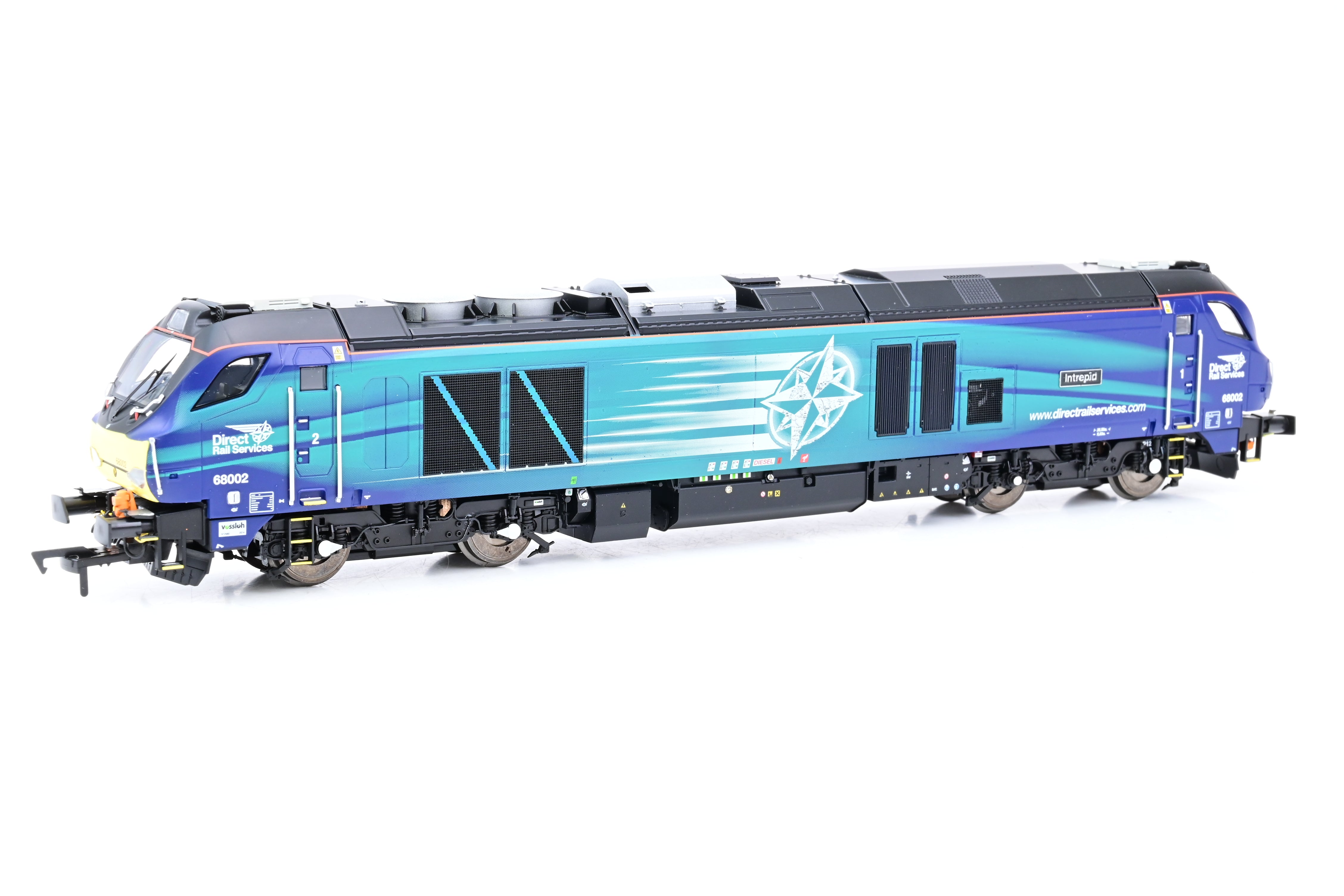 イルコルボ Dapol OO Gauge 4D-022-001 DRS Class 68 No.68002 'Intrepid' - DCC Sound