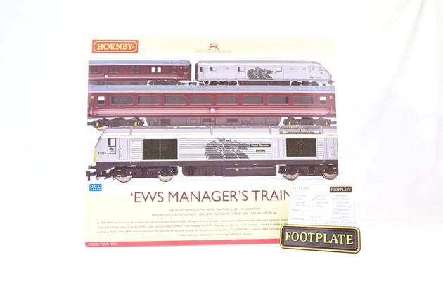 Hornby OO Gauge R2890 'EWS Manager's Train' Train Pack - Boxed