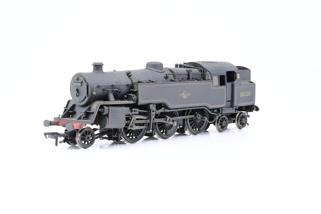 Bachmann OO Gauge 32-354A BR Black Late Crest Standard Class 4MT Tank
