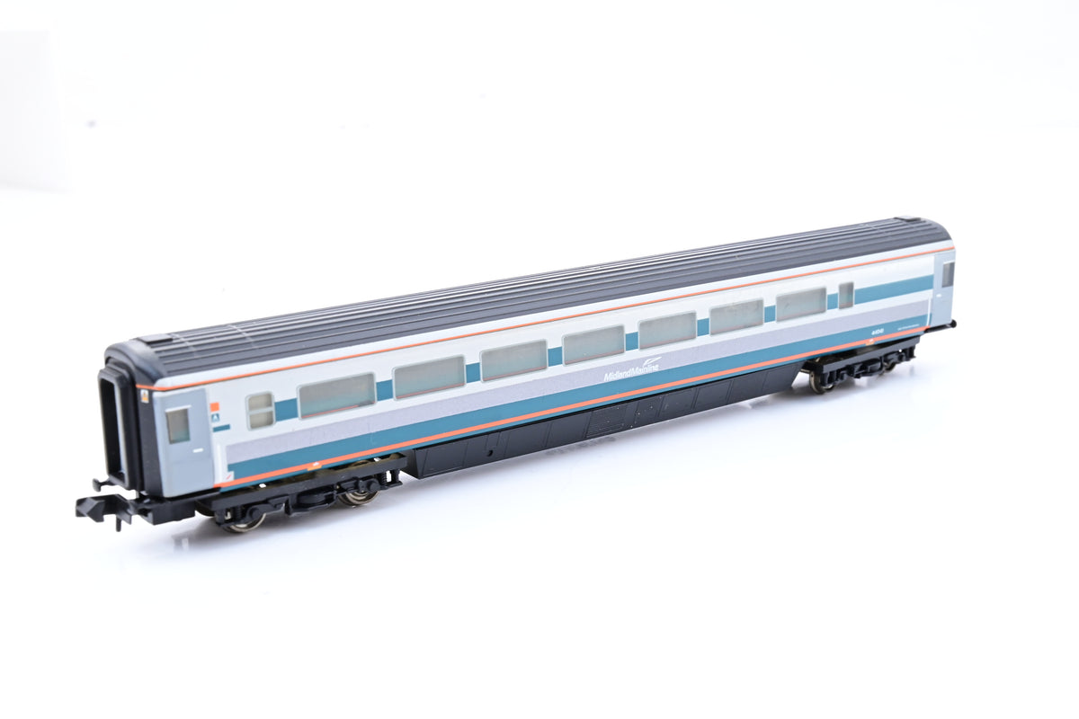 Graham Farish N Gauge 374-400A Mk3 75ft Coach TGS Midland Mainline New