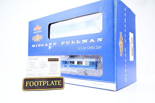 Bachmann OO Gauge 31-255DC Midland Pullman Six Car Unit Nanking Blue - DCC Fitted, Boxed